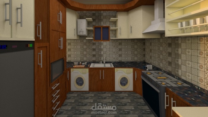 تصميم مطبخ
