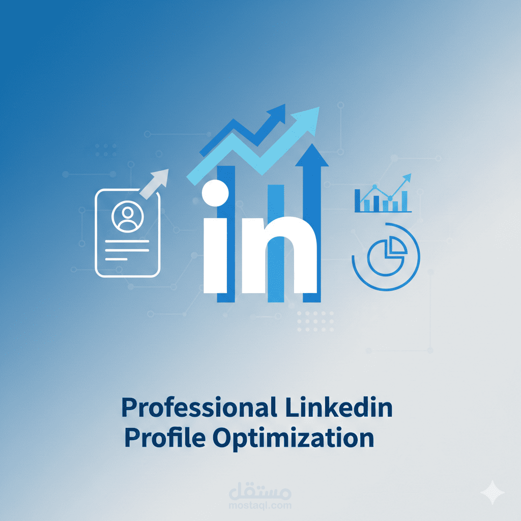 تطوير وإدارة حسابات LinkedIn احترافية وبناء هوية شخصية قوية
