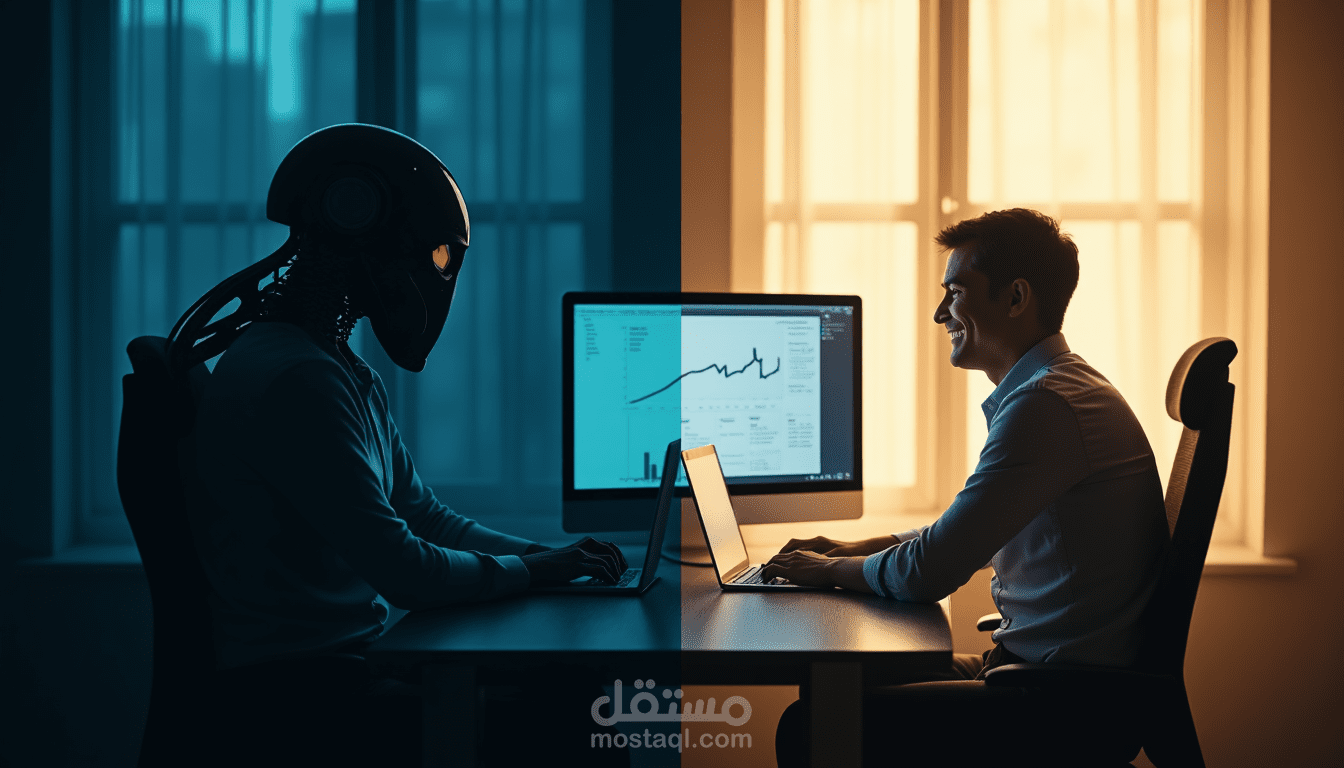 مقالة بالإنجليزية عن مخاطر استخدام الذكاء الاصطناعي