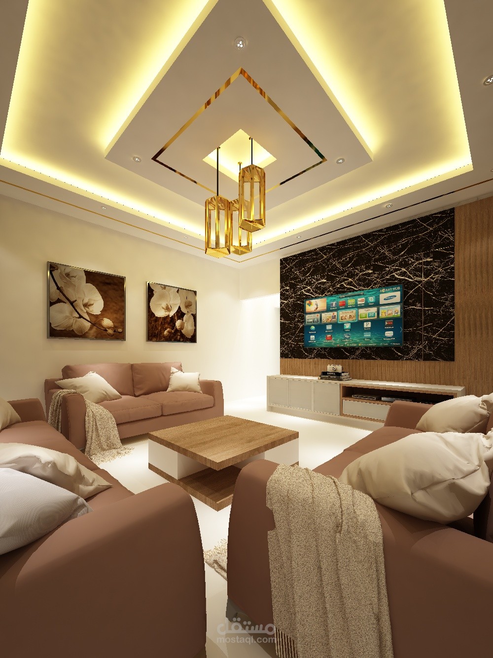 صالون معيشة living room