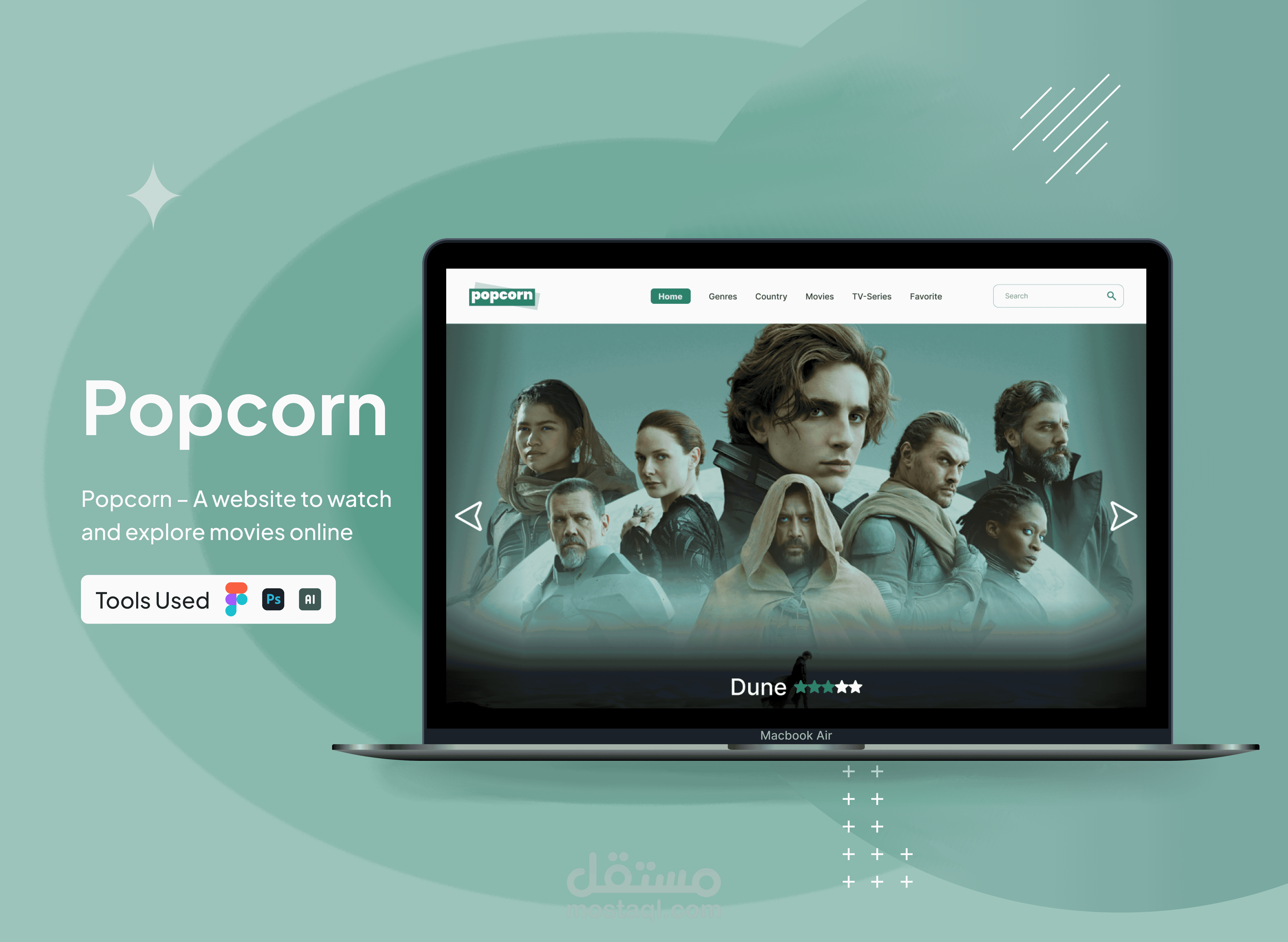 Popcorn website