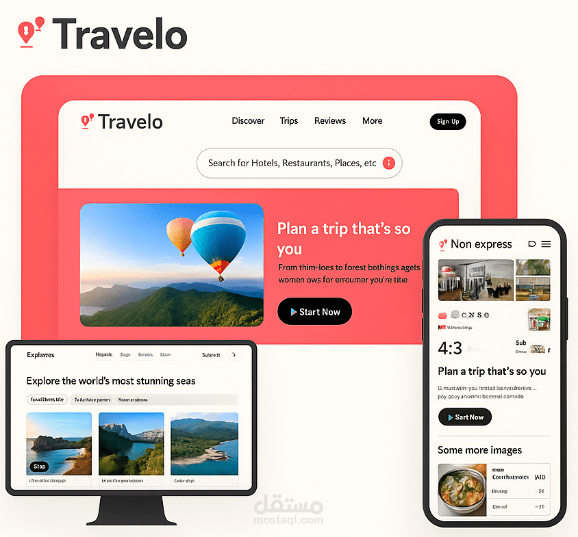 Travelo | Travel Planner | موقع لتخطيط الرحلات