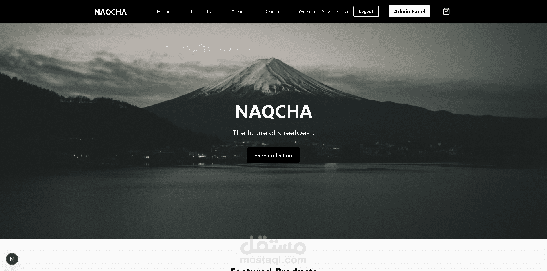 Naqcha E-commerce Website