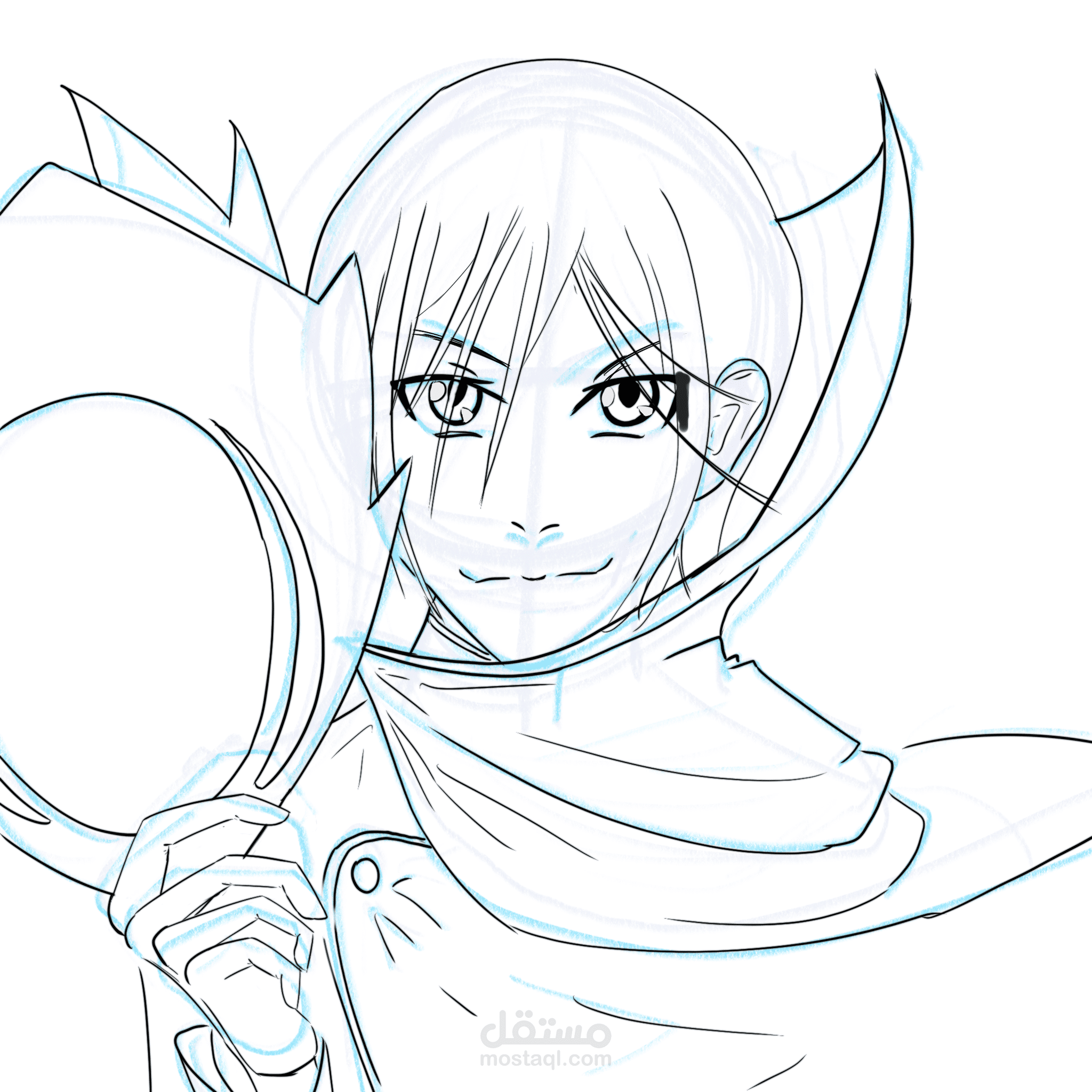 شخصيه Luluchi(فان ارت)[ fanart Code Geass ]