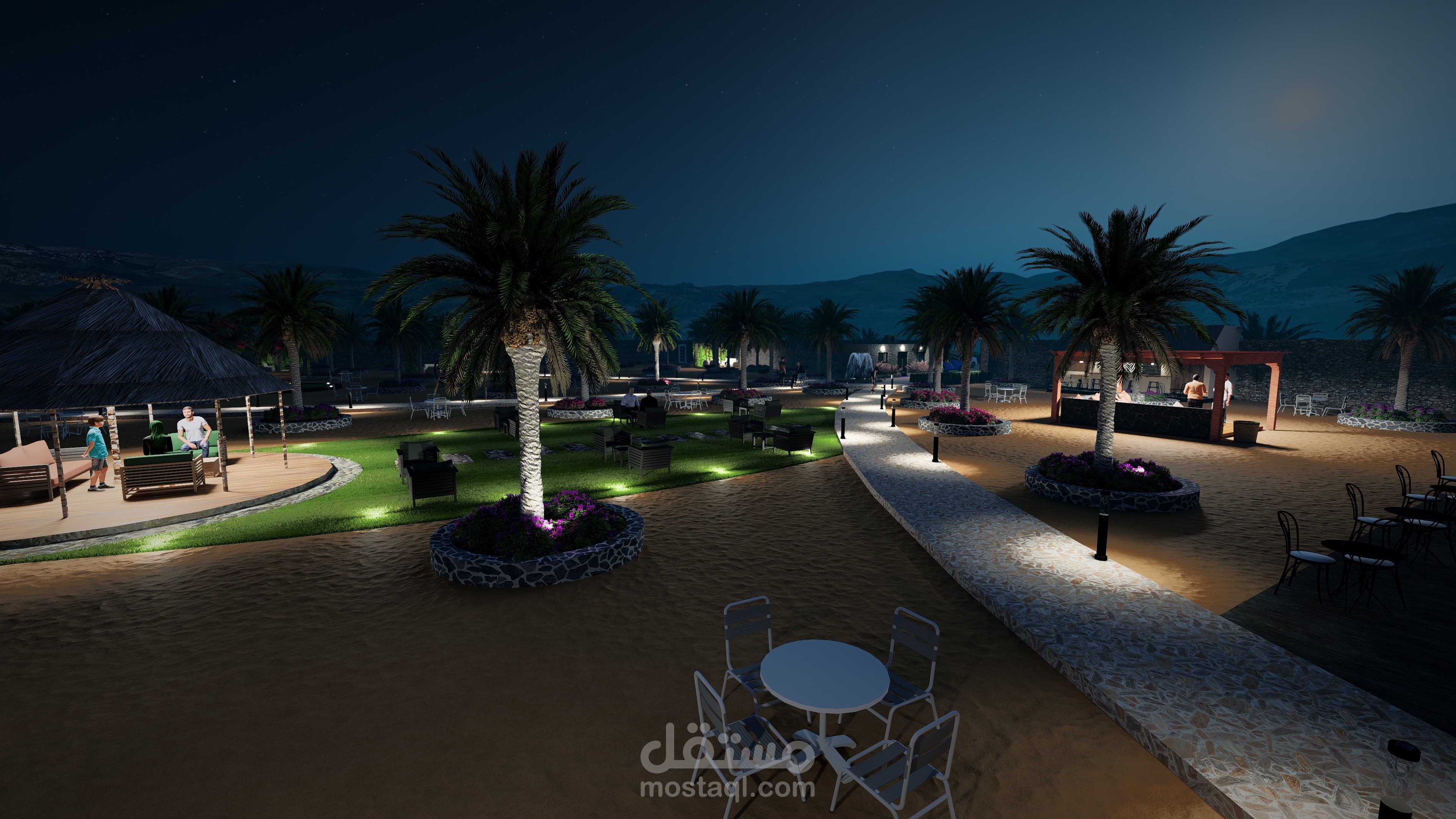 ذهبان – السعودية | مشروع تصميم مزرعة بطابع ريفي بكفاءة عالية وميزانية ذكية