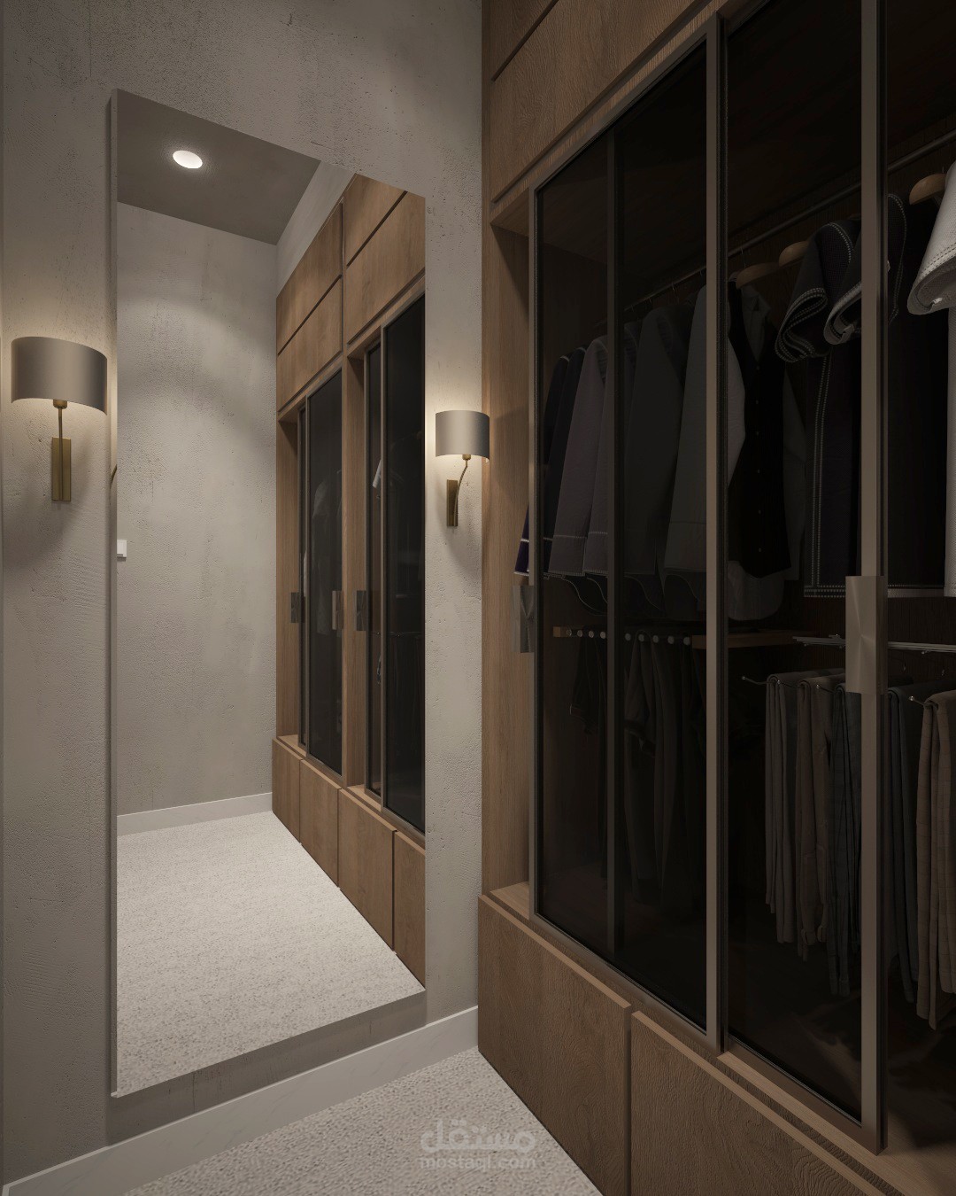 تصميم غرفة ملابس