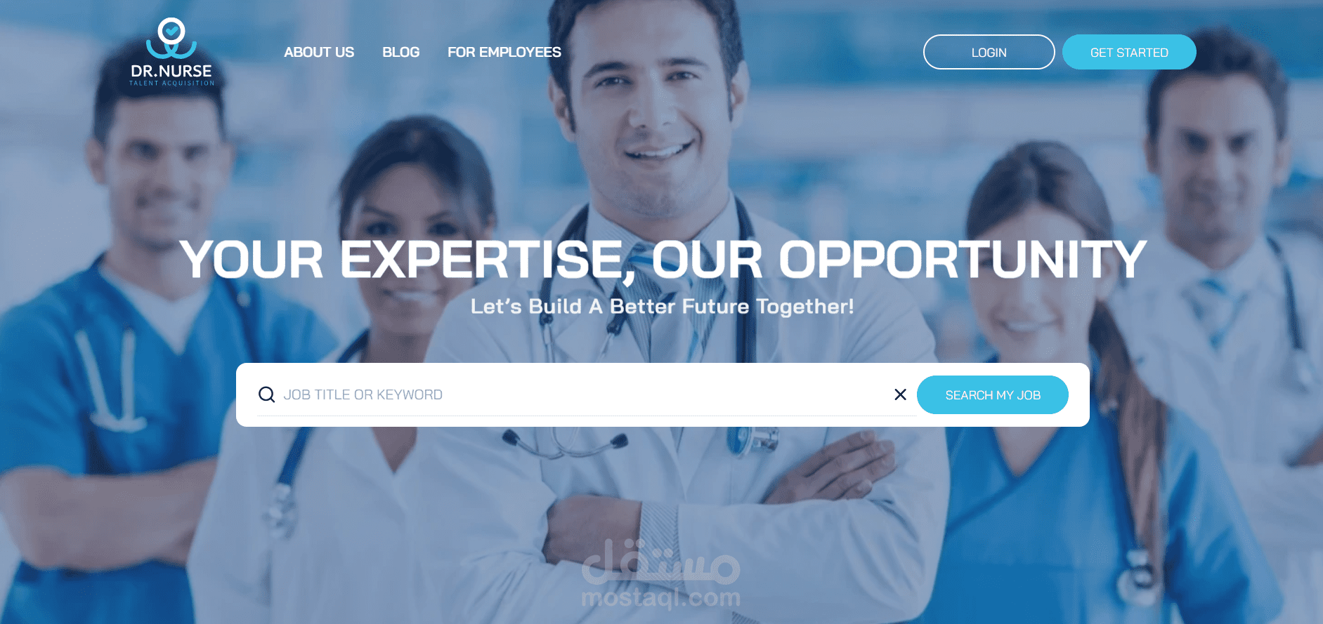 api لموقع توظيف dr-nurse