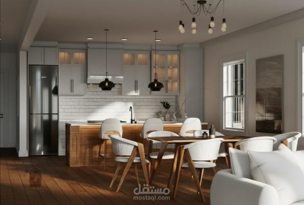 Kitchen design تصميم داخلي لمطبخ