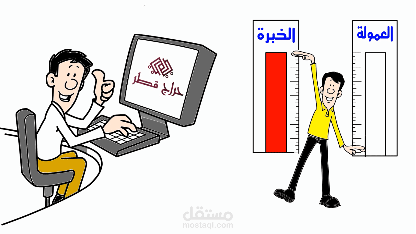 حراج قطر whiteboard animation
