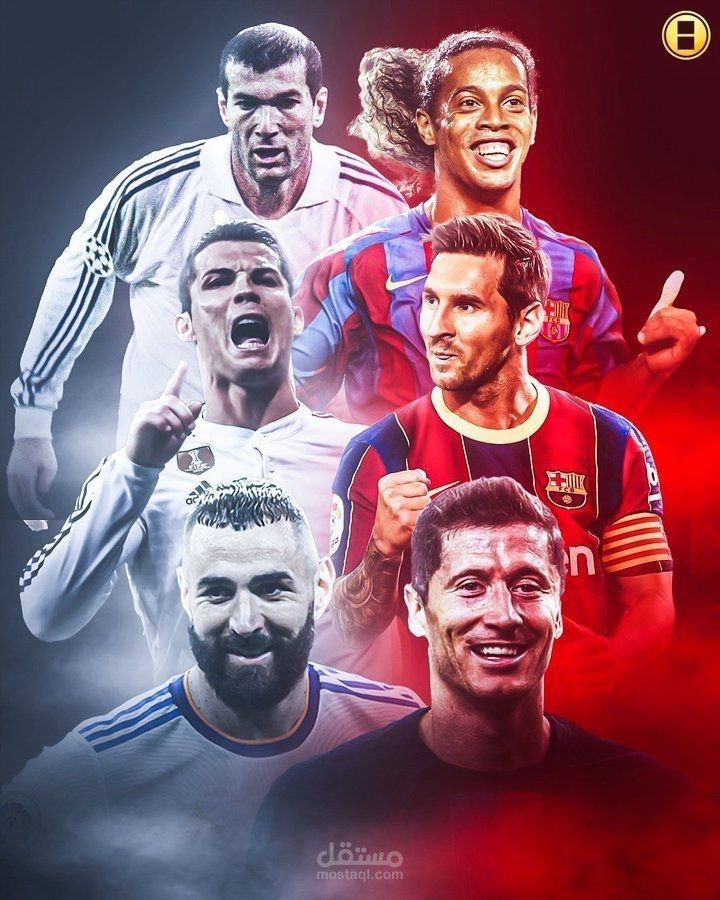 مونتاج فيدبو شخص يتحدث عن عن افضل لاعب كوره قدم في العالم