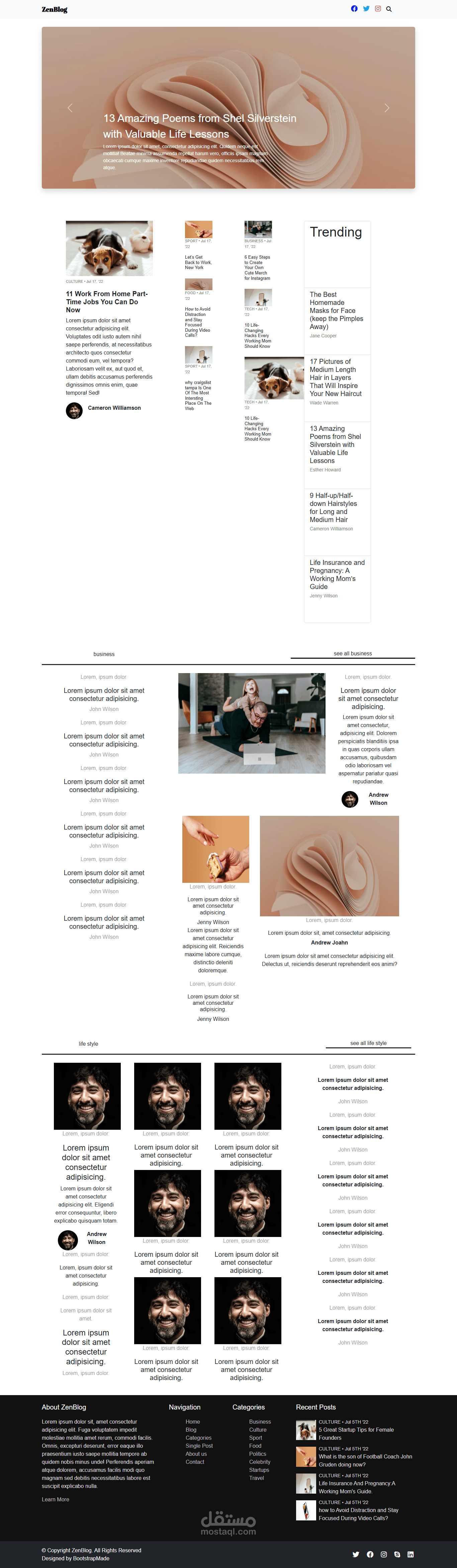Landing Page