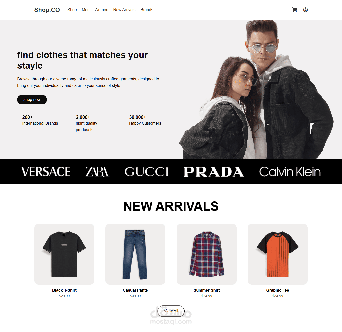 "Professional Contact Page for E-commerce Website"