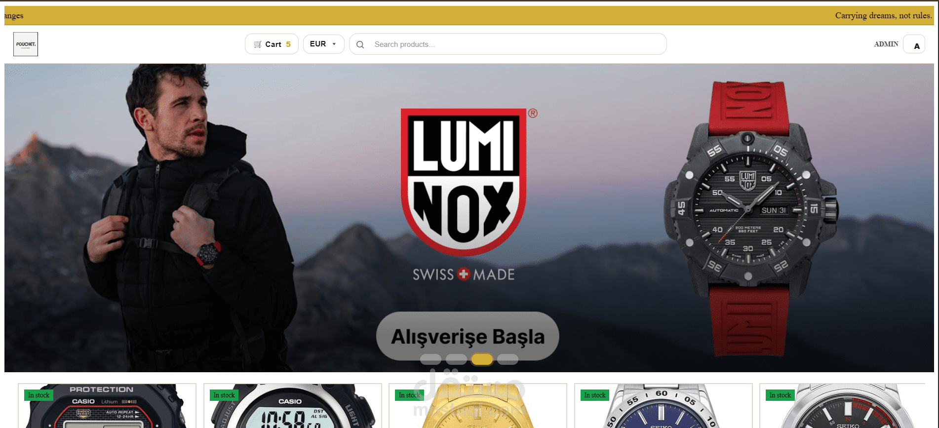 Full Stack Development – E-commerce Store & Web Applications