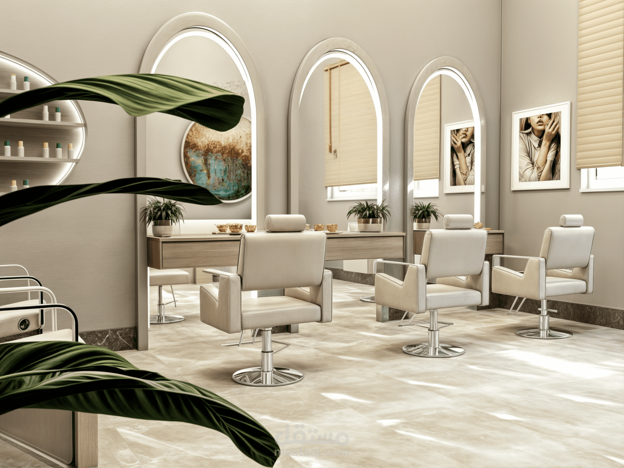 beauty salon