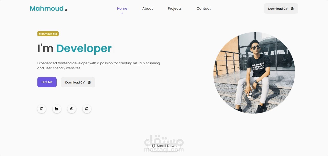 portfolio website