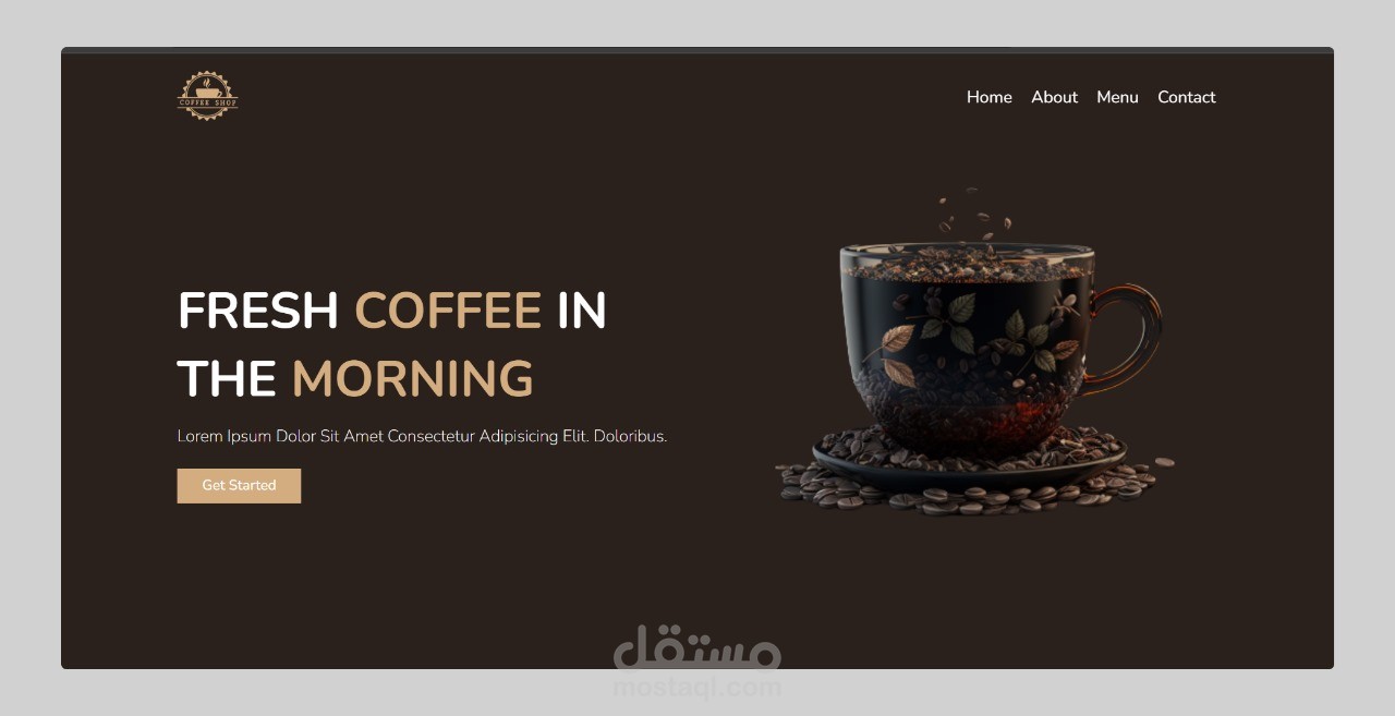 Coffee Landing Page