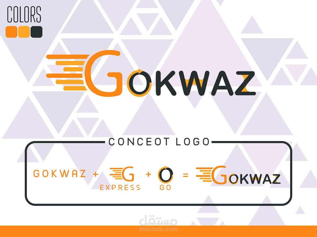 Design logo Gokwaz