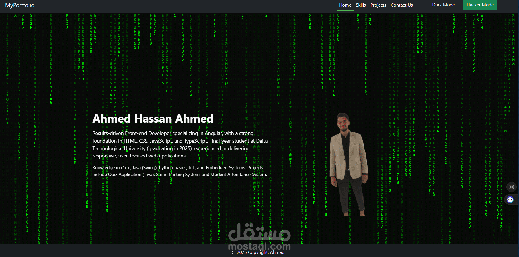 Personal Portfolio Website
