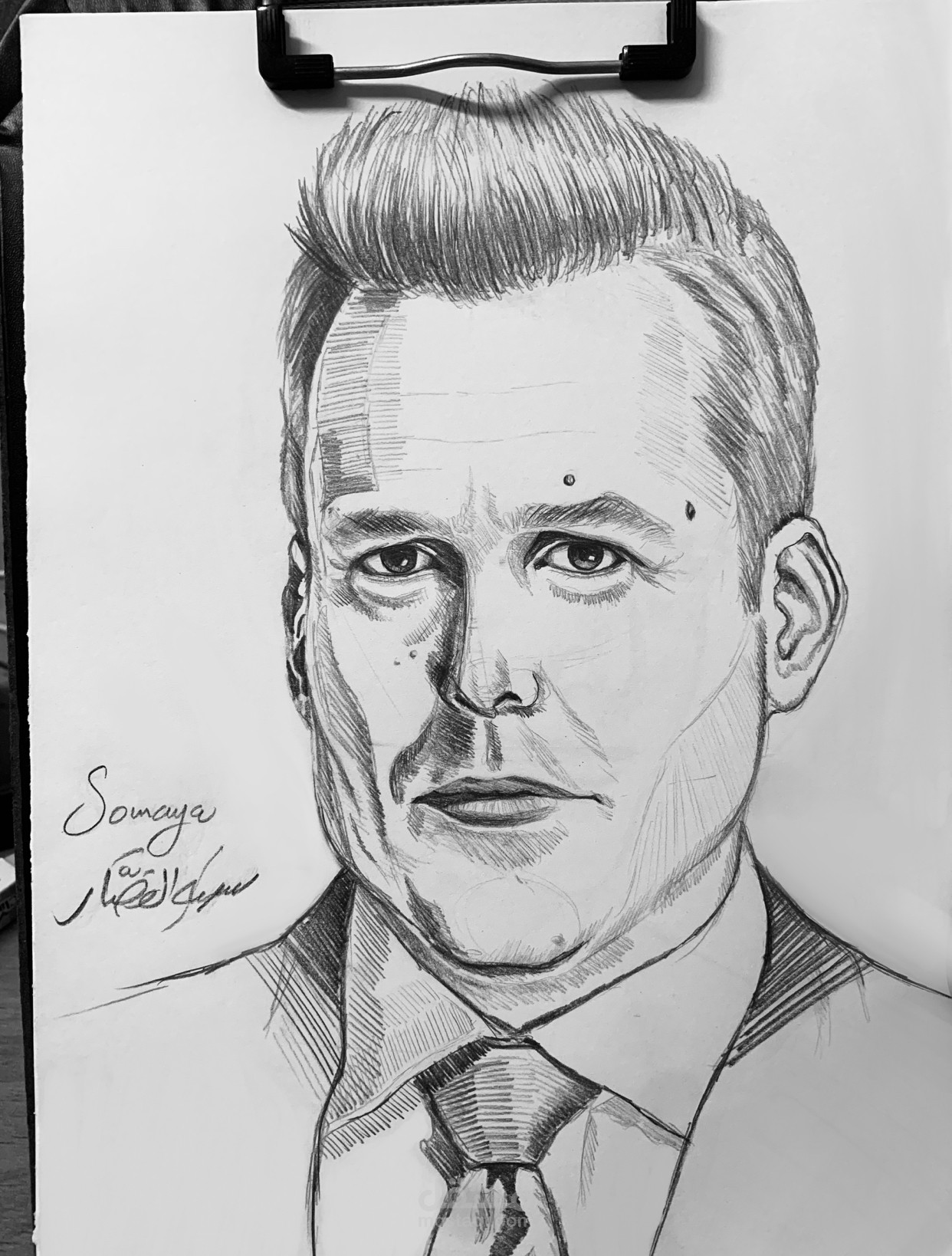 بورتريه للممثل Gabriel Macht