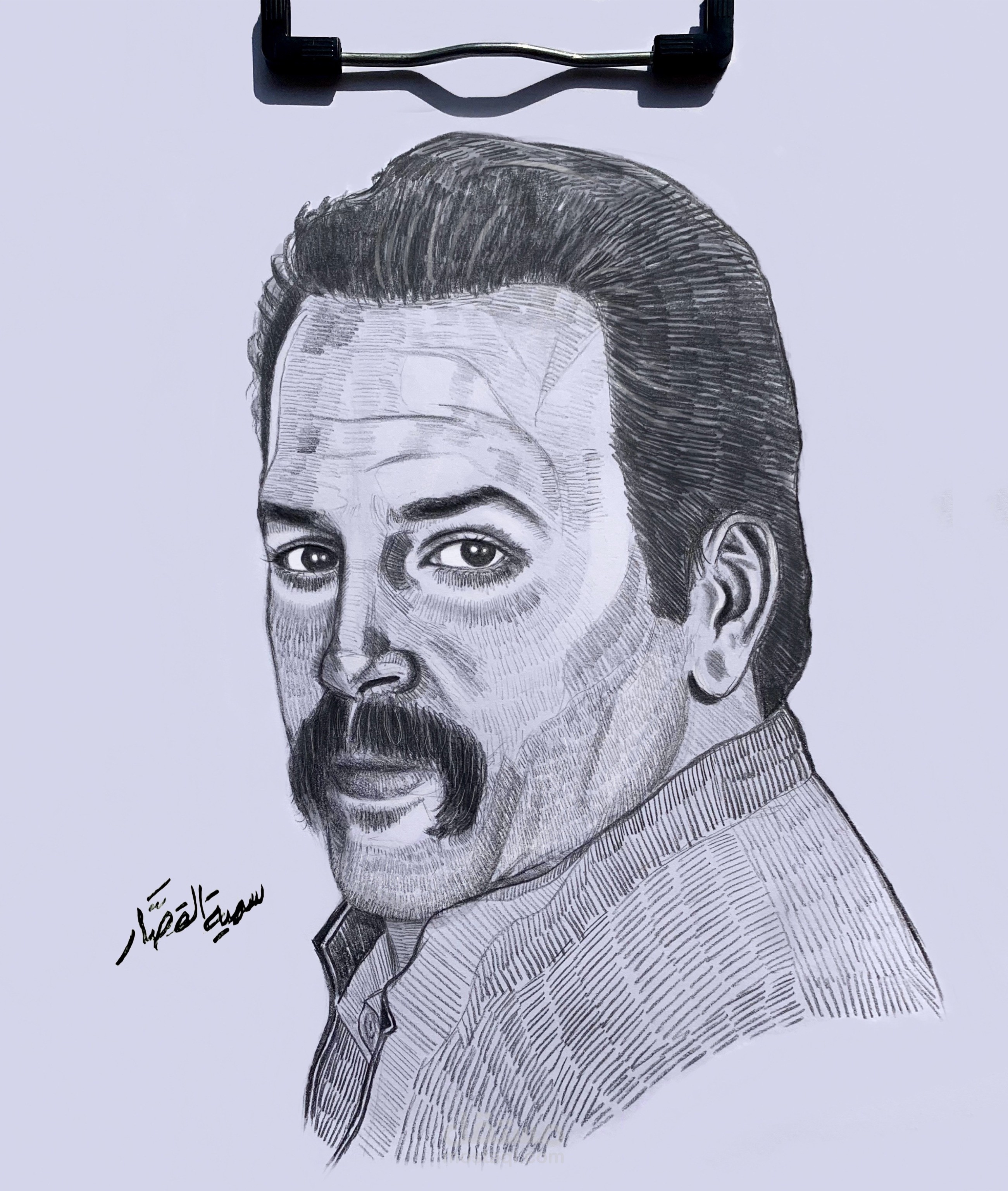 بورتريه للفنان تيم حسن