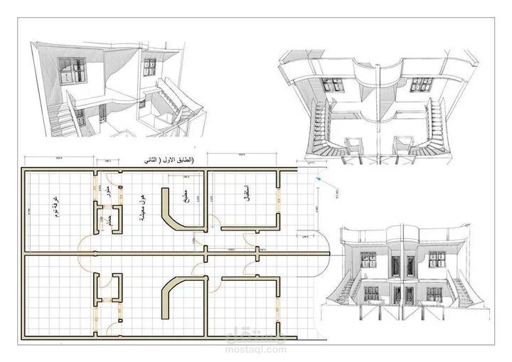 تصميم داخلي فيلا سكنية