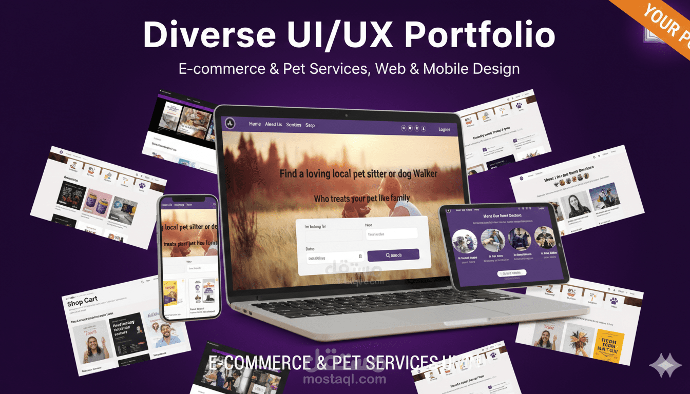 إنشاء نظام ويب لإدارة الحيوانات الأليفة والمواعيد والعملاء