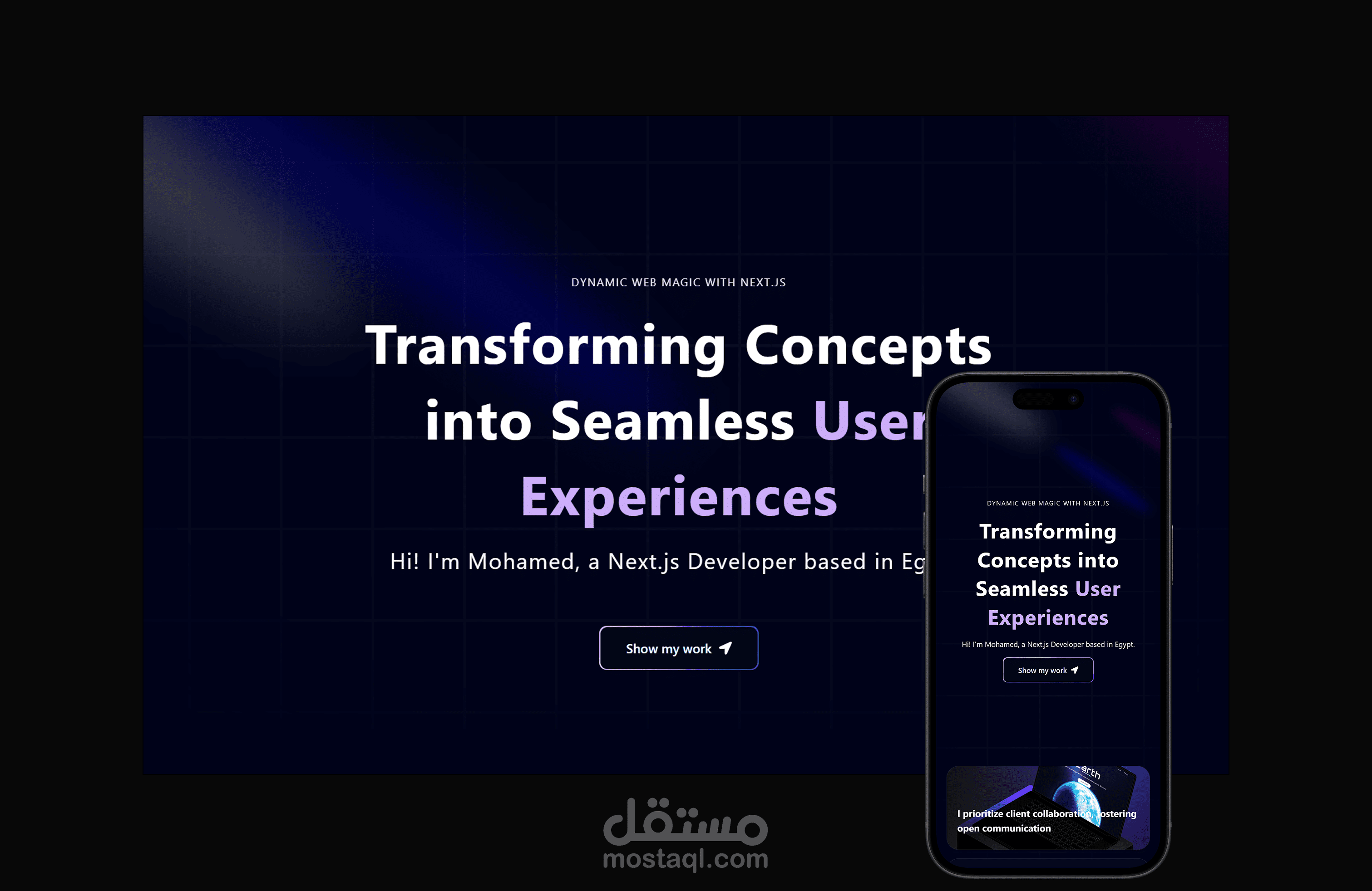 My Portfolio | Full Responsive Developer