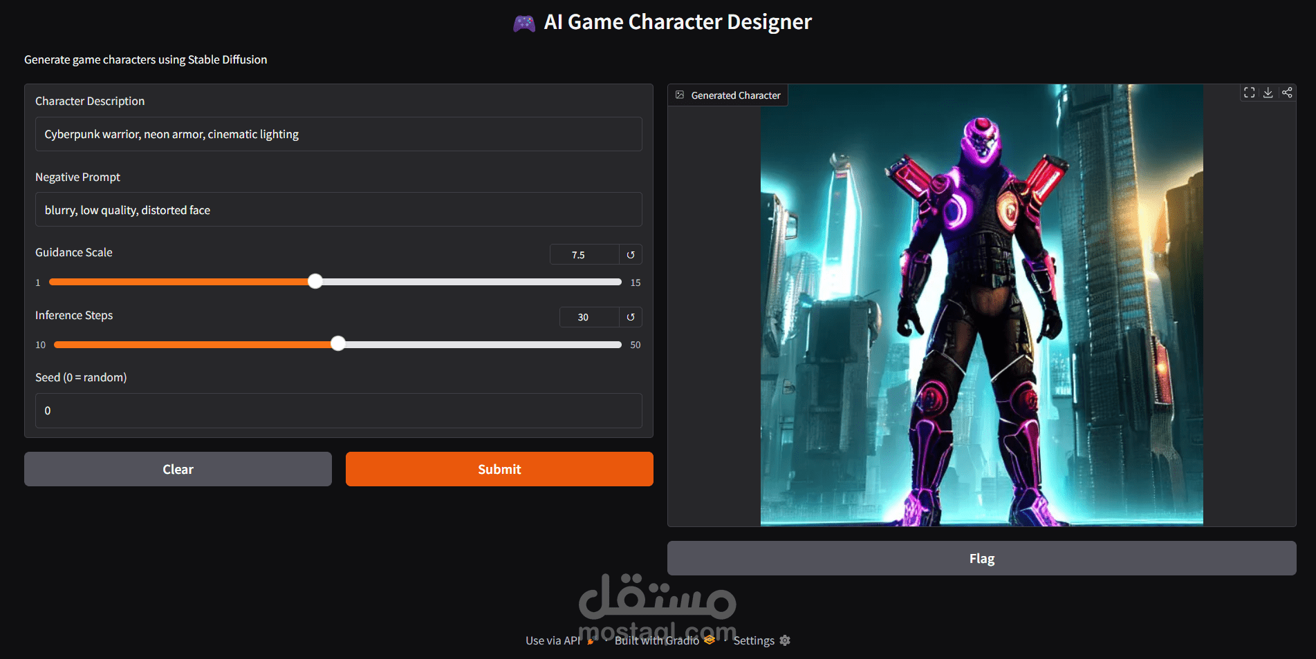 Ai_Game_Character_Designer