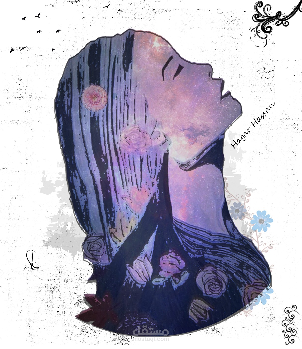 رسم يدوي بالـ pen tool