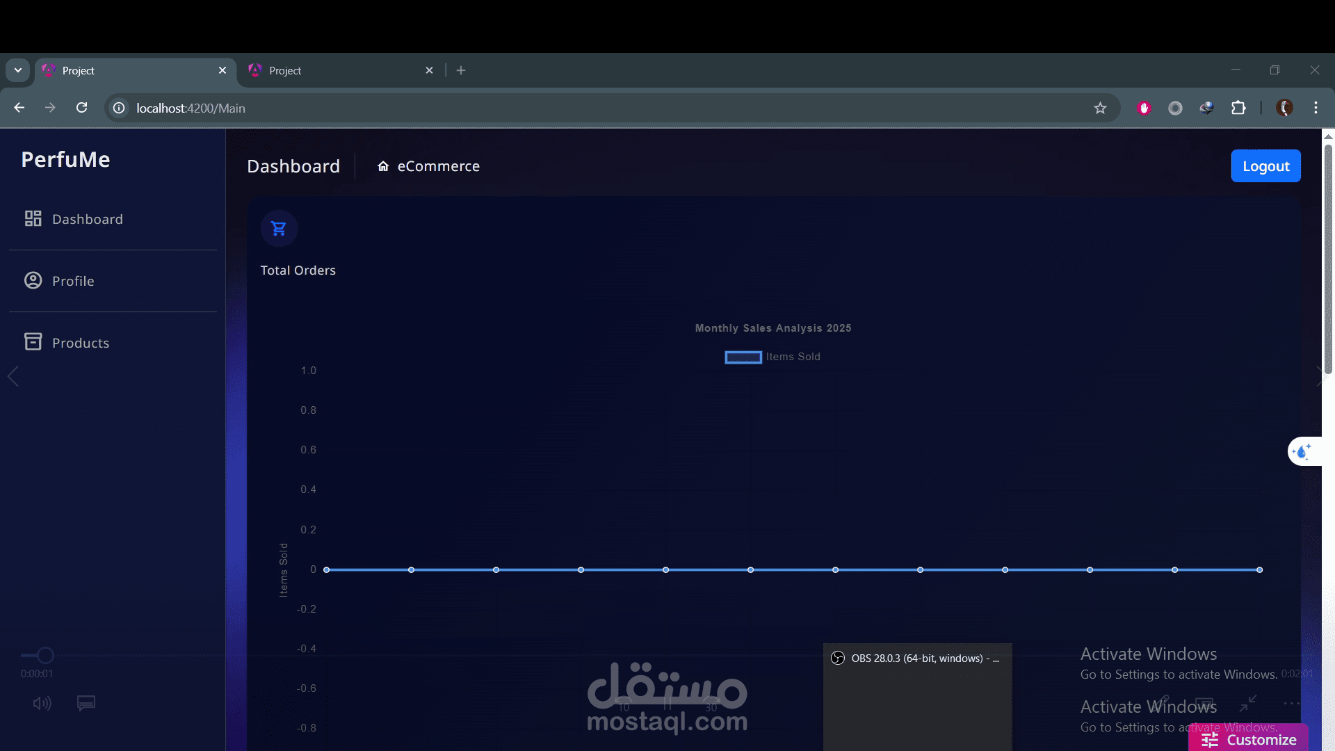 seller dashboard