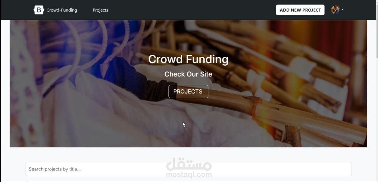 Website Crowd Funding