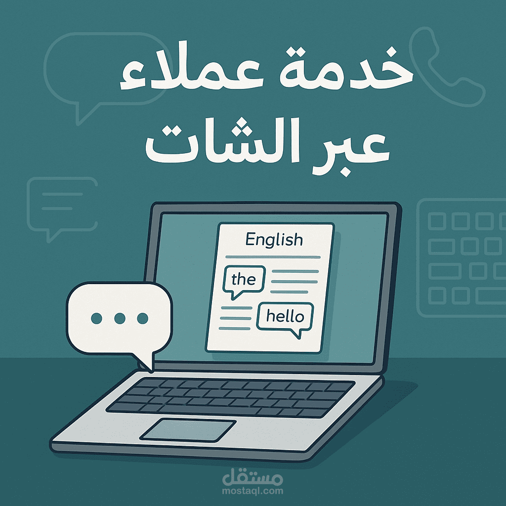 تقديم خدمه العملاء عبر الشات بكفاءة وسرعة