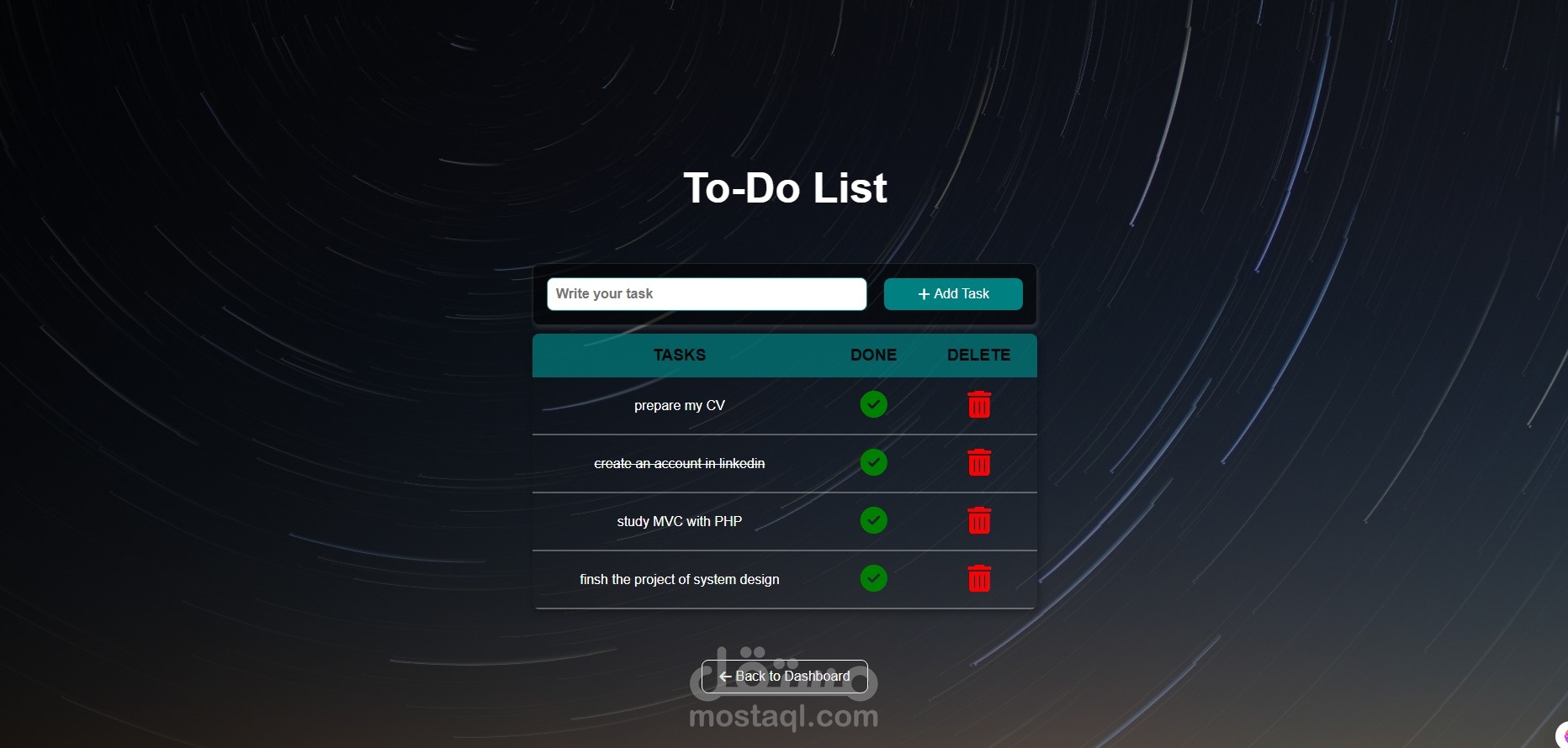 TO-DO List