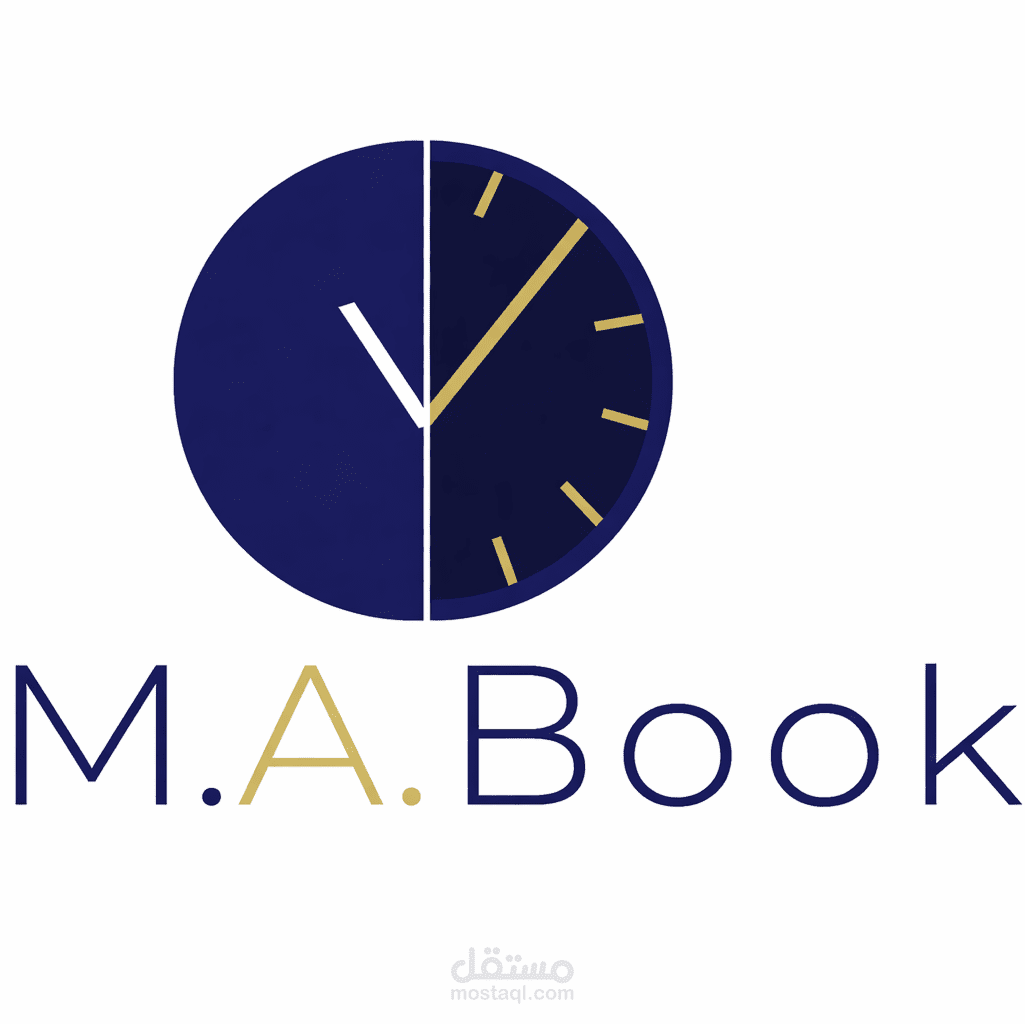 تطبيق M.A. Books — منصة حجز مواعيد متكاملة (عميل من الولايات المتحدة)