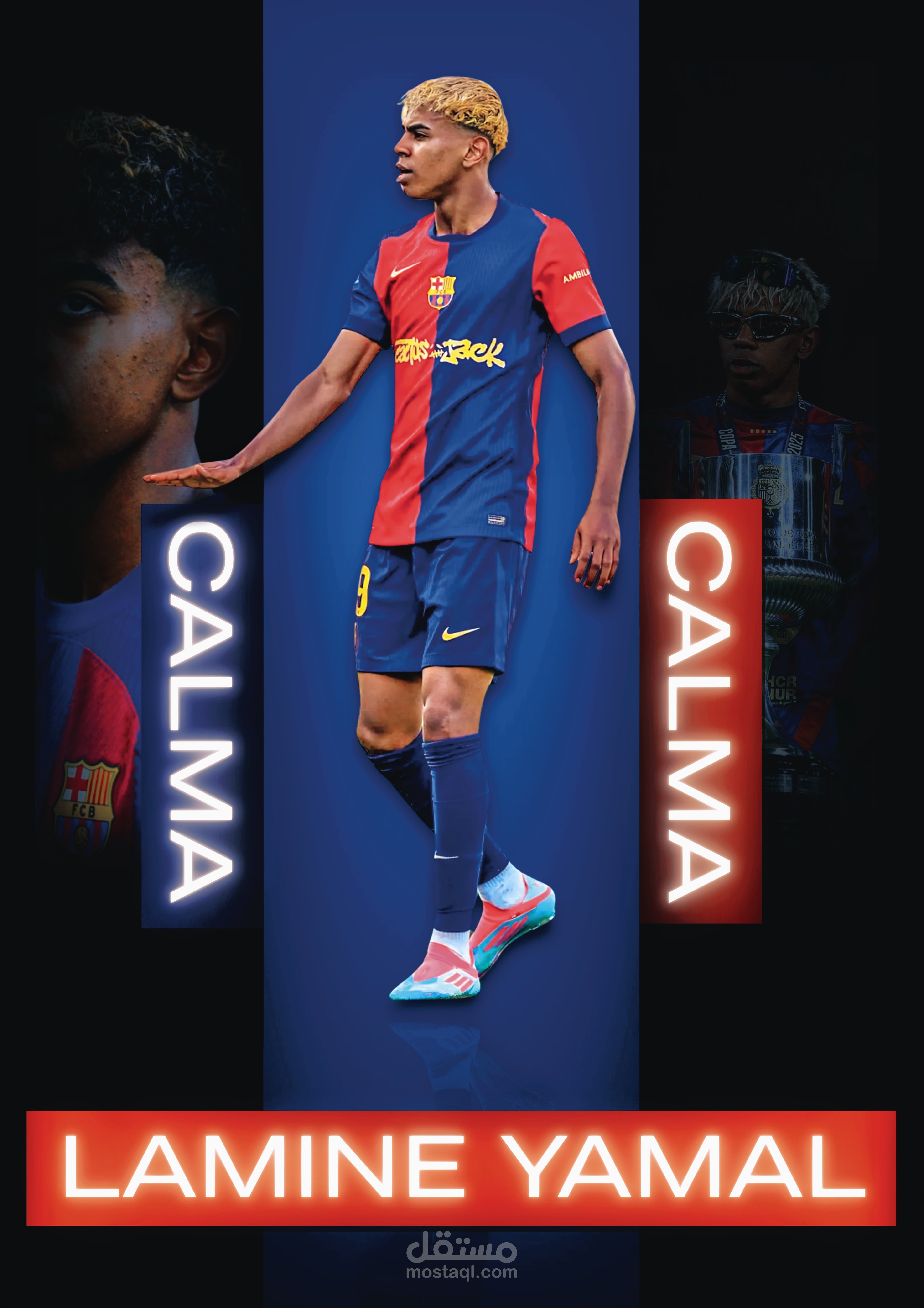 تصميم بوسترات رياضية