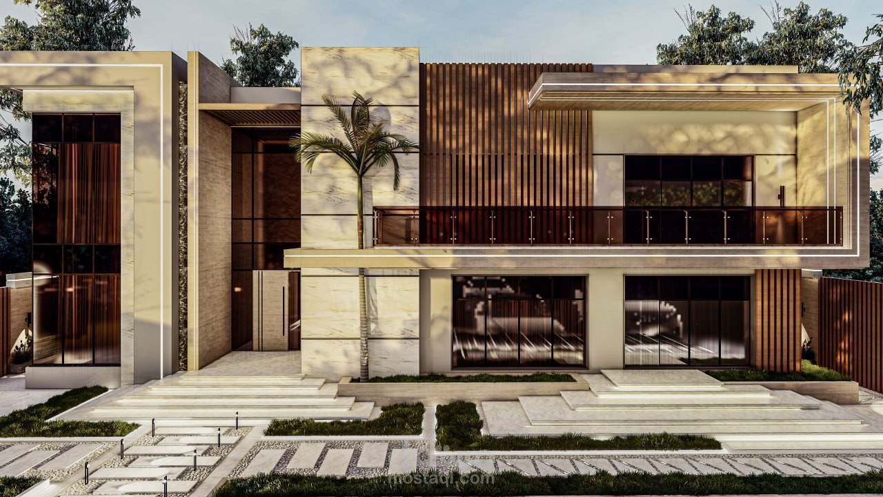 Modern Villa Facade