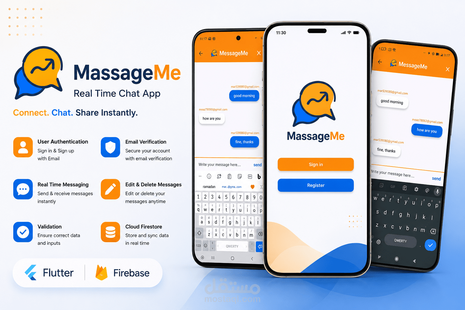 Massage Me - Real Time Chat App