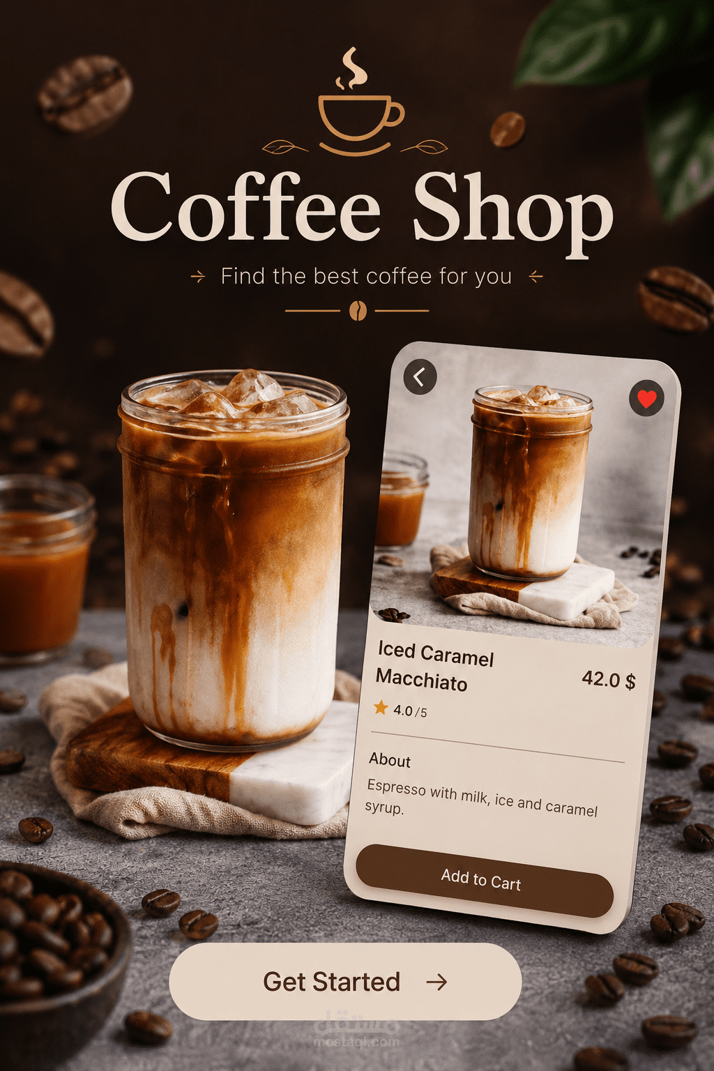 Flutter Coffee Shop App
