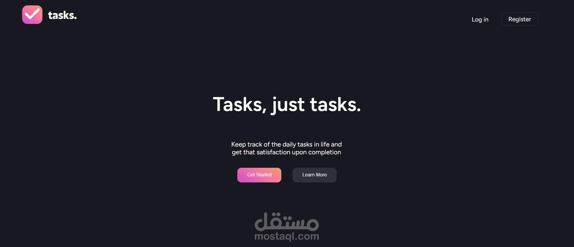Task Management App – تنظيم وإنتاجية بدون حدود (Laravel + React)