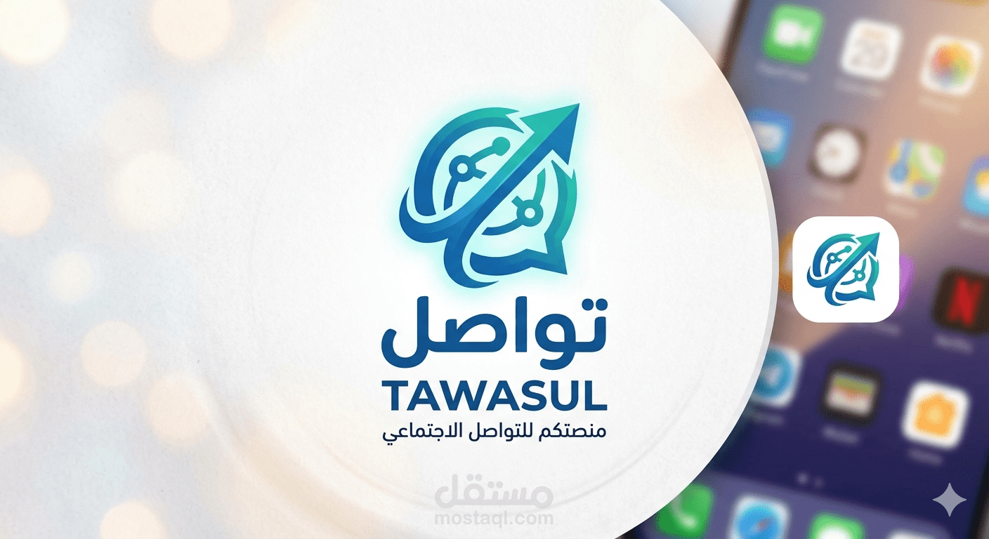 تصميم شعار سوشيال ميديا