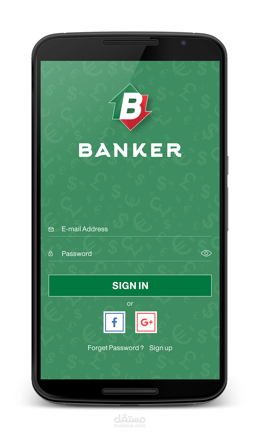 Mobile Application - Banker
