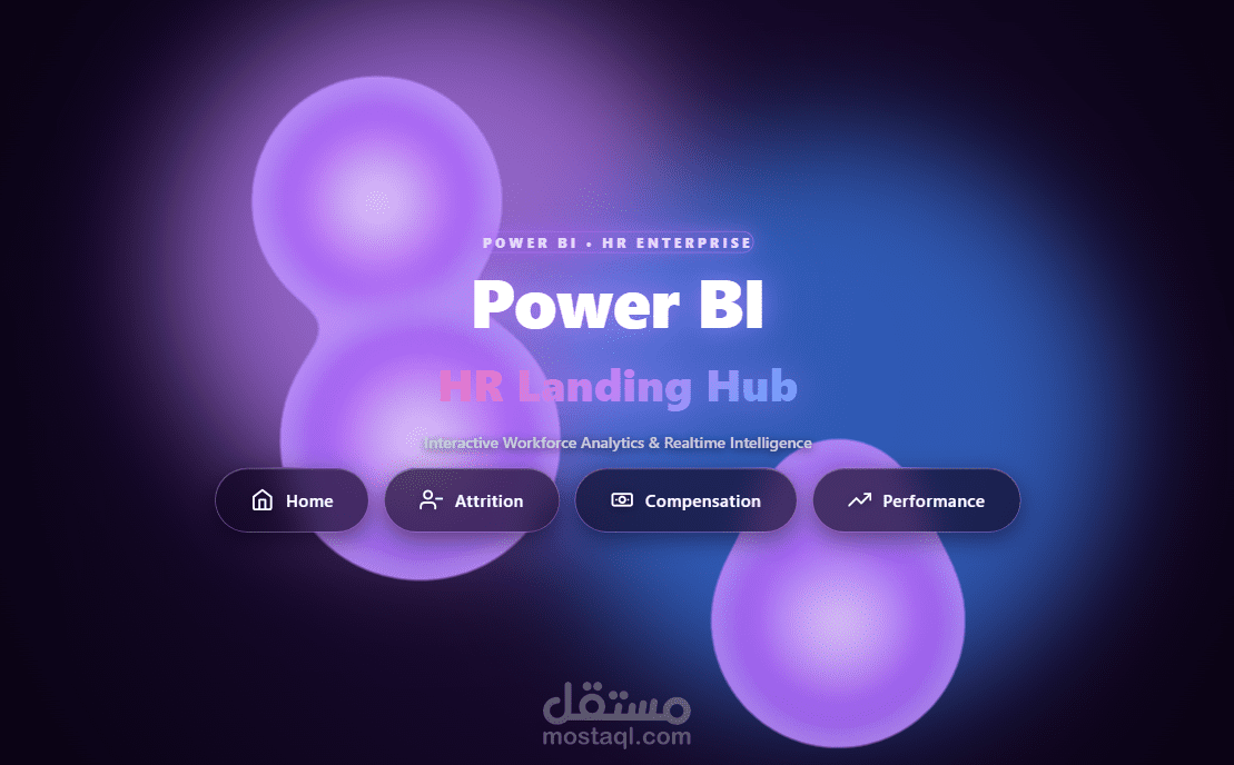 تصميم Dashboard احترافي للموارد البشرية (HR Analytics) باستخدام Power BI