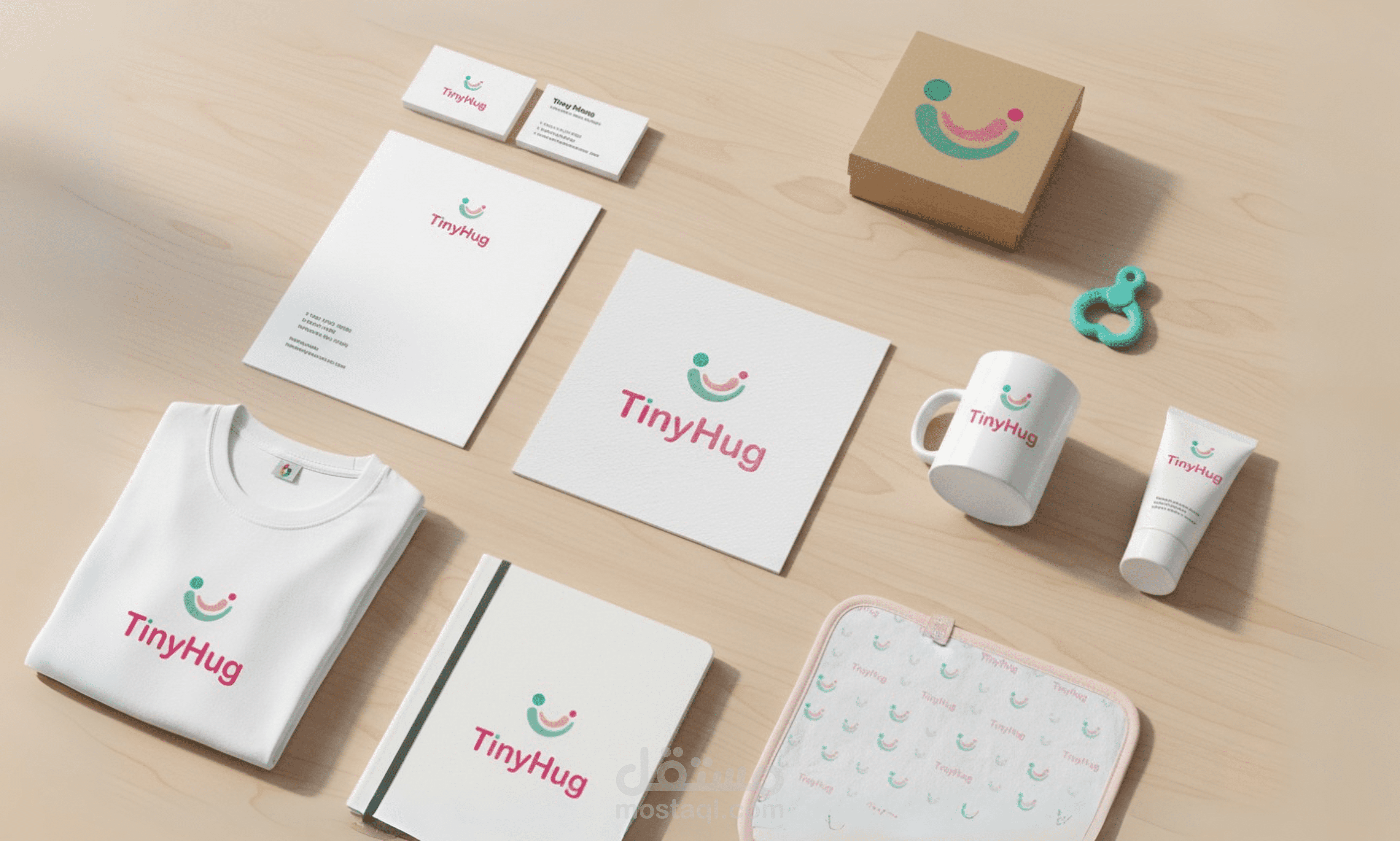 شعار لمركز رعاية اطفال