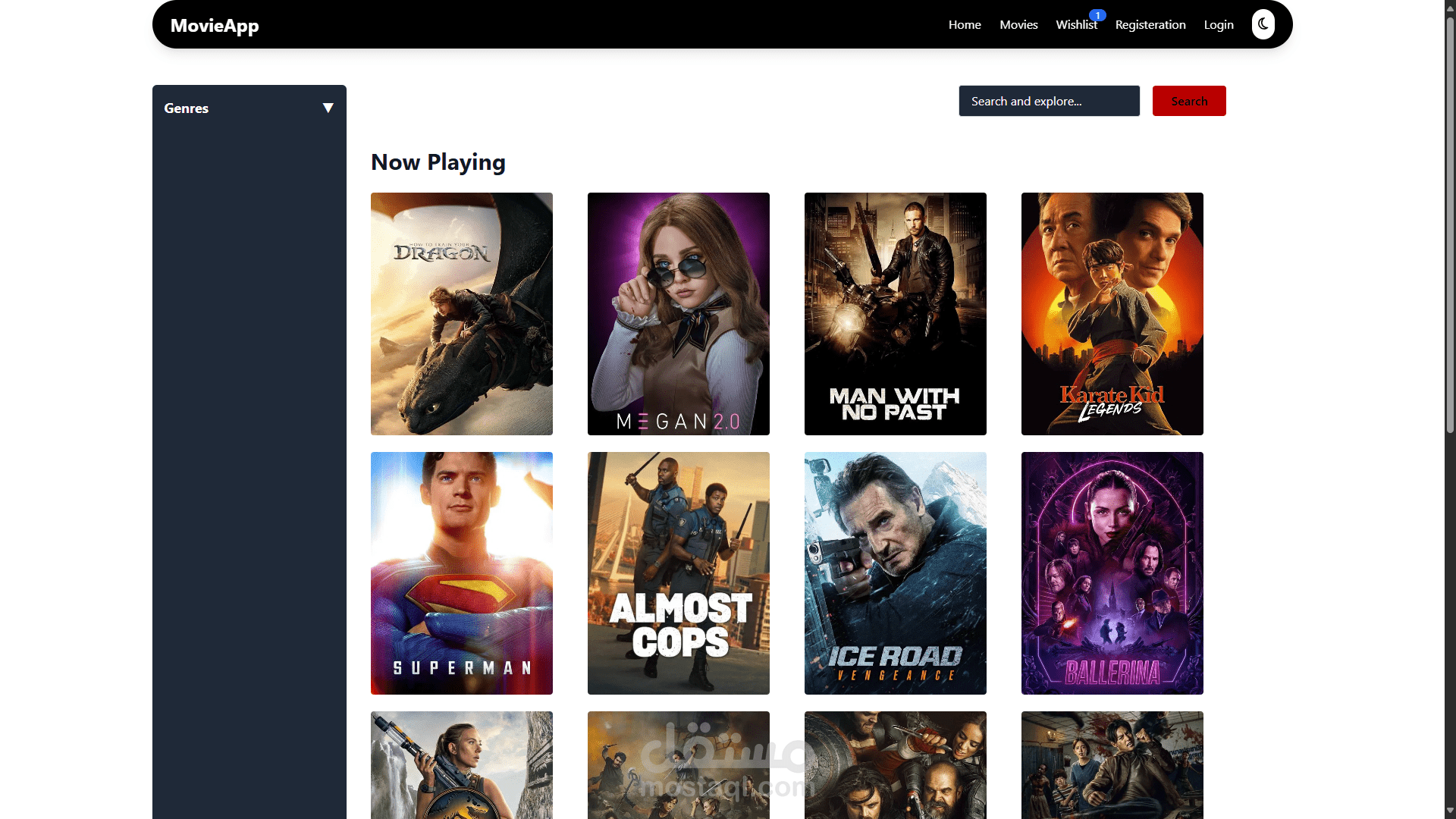 Movie webapp