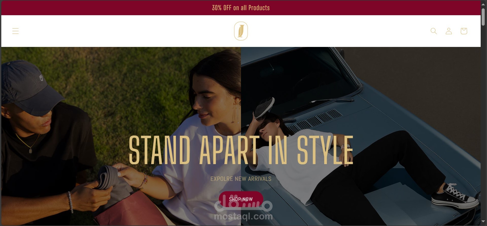 E-commerce Website