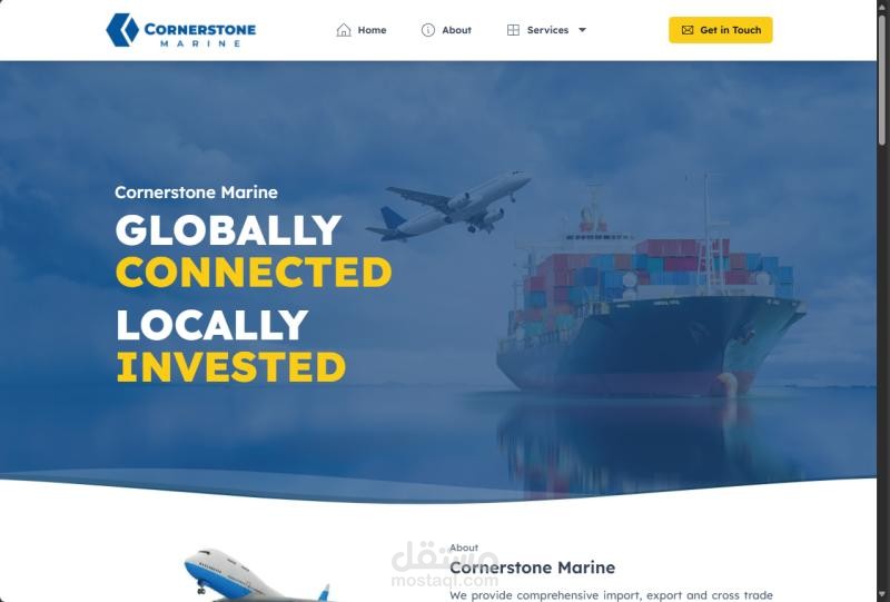 HOME | Cornerstonemarine