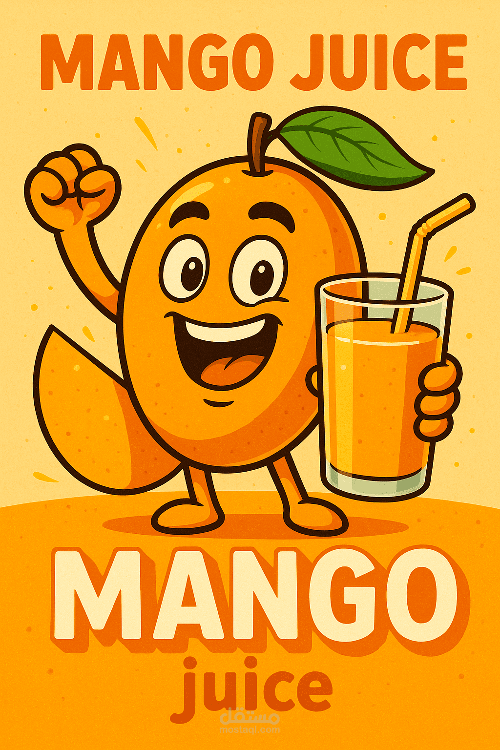 "Mango Motion: A Tropical Burst"