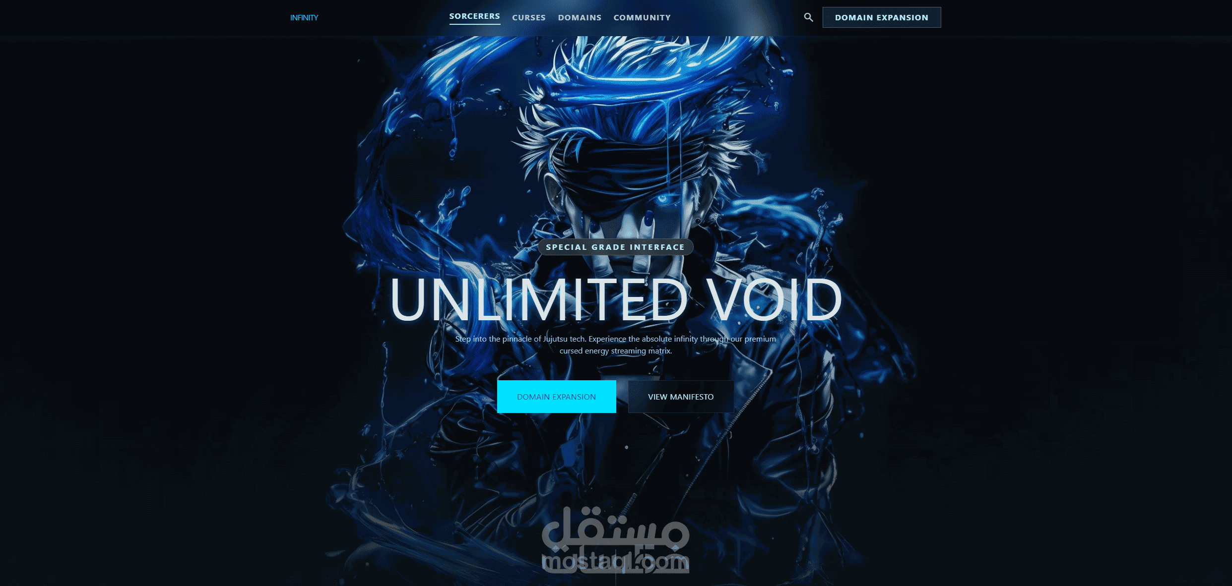 Anime Landing Page