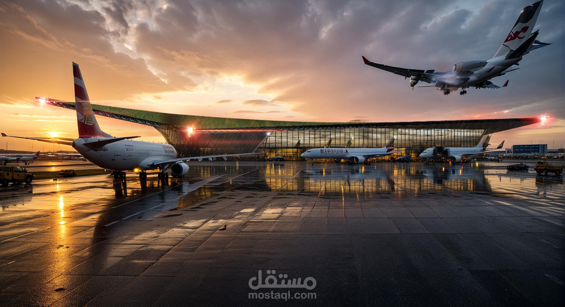 تصميم المطار