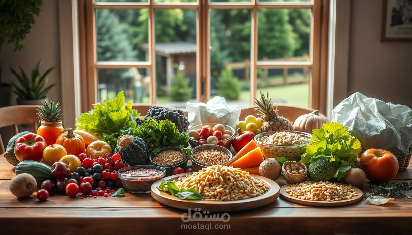 أهمية النظام الغذائي الصحي والمتوازن